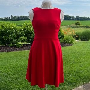 Flirty Tahari Little Red Dress